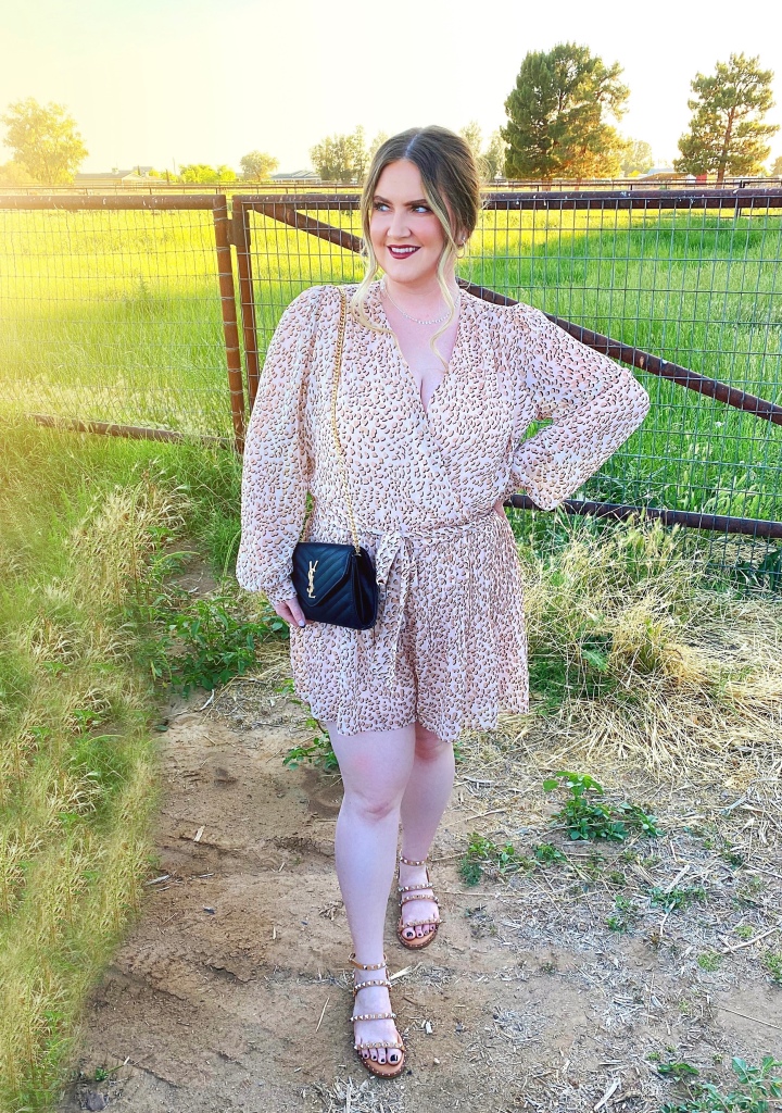 05/07/2021 Daily Look: Leopard Rompers from Express under $100